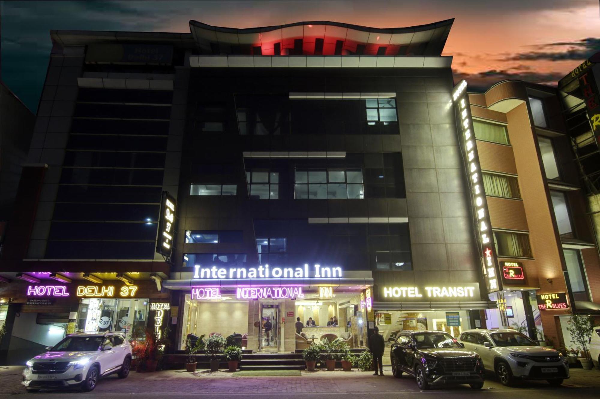 Hotel International Inn - Near Delhi Airport Nova Deli Exterior foto